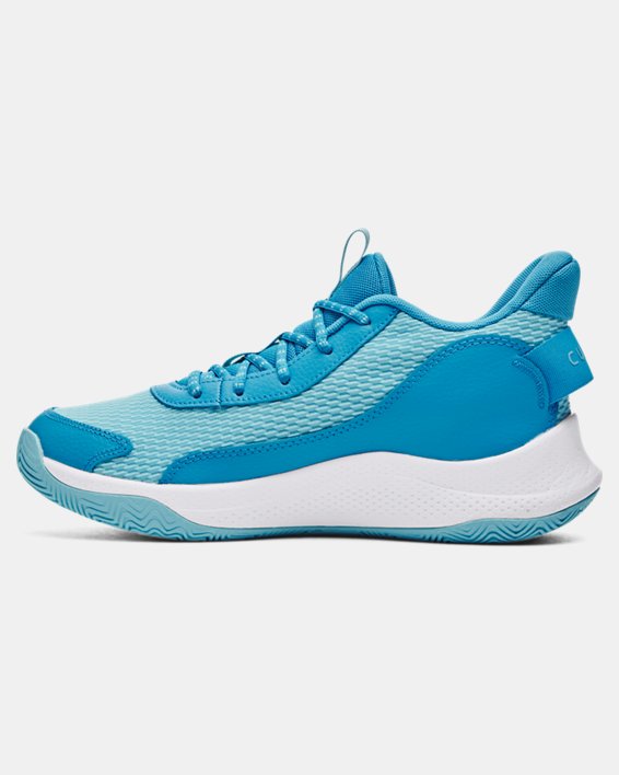 Unisex Curry 3Z7 Basketball Shoes in Blue image number 1